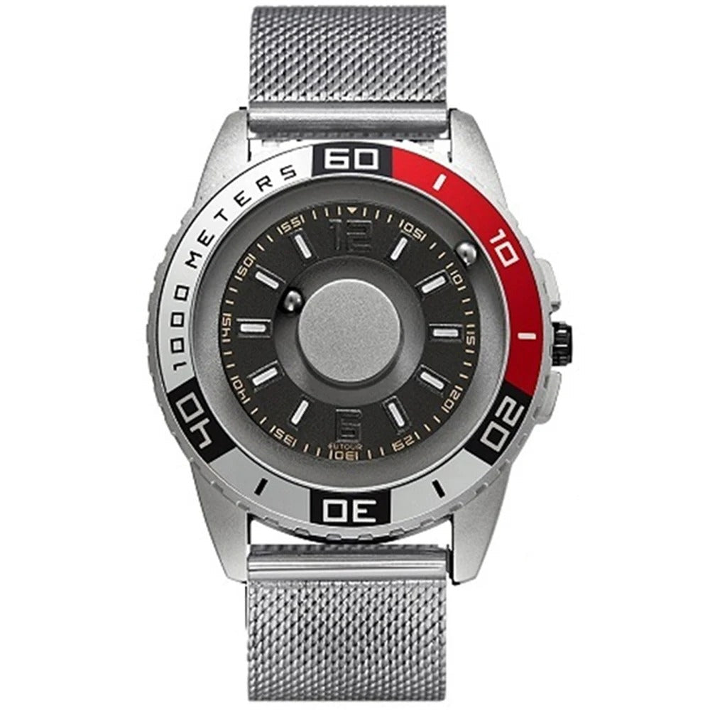 Außergewöhnliche Armbanduhr "Orologio Sportivo Con Palla Magnetica no.450" - PITANI