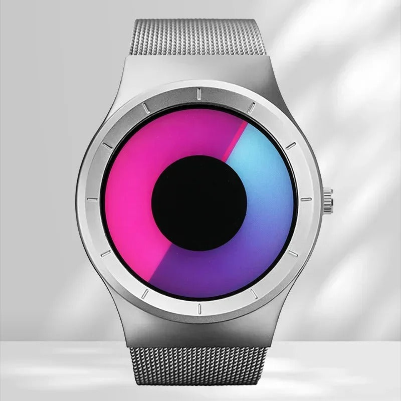 Rotierende Farben Armbanduhr "Orologi Al Quarzo Creativi no.4162" - PITANI