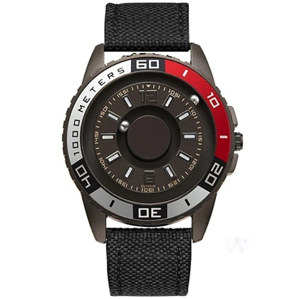 Außergewöhnliche Armbanduhr "Orologio Sportivo Con Palla Magnetica no.450" - PITANI