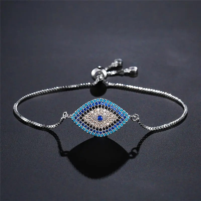 Edelstahl/Stoff Armband "Turco Alla Moda no.556" - PITANI