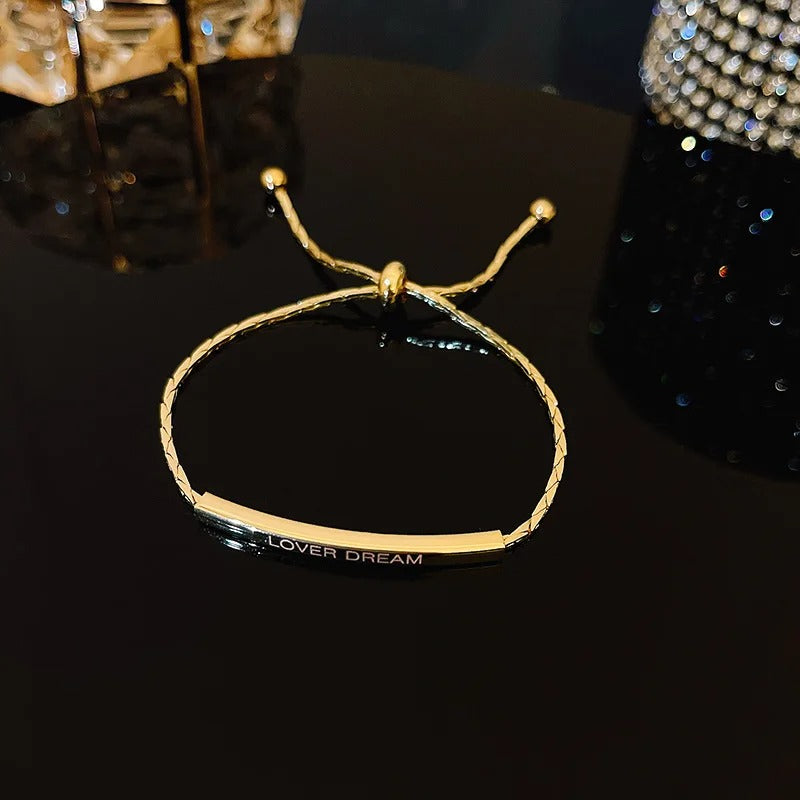 Edelstahl Glitzer Armband "Placcato di alta qualità no.516" - PITANI