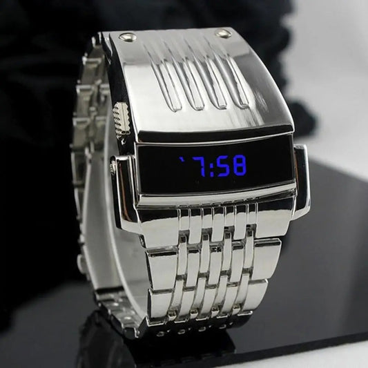 Digitale Edelstahl Armbanduhr "Orologio Da Polso Regalo no.436" - PITANI
