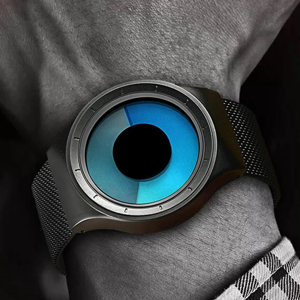 Rotierende Farben Armbanduhr "Orologi Al Quarzo Creativi no.4162" - PITANI
