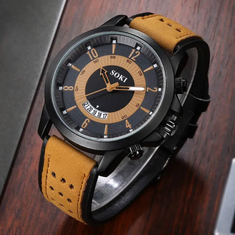 Leder Armbanduhr "Orologi Cinturino In Pelle no.839" - PITANI