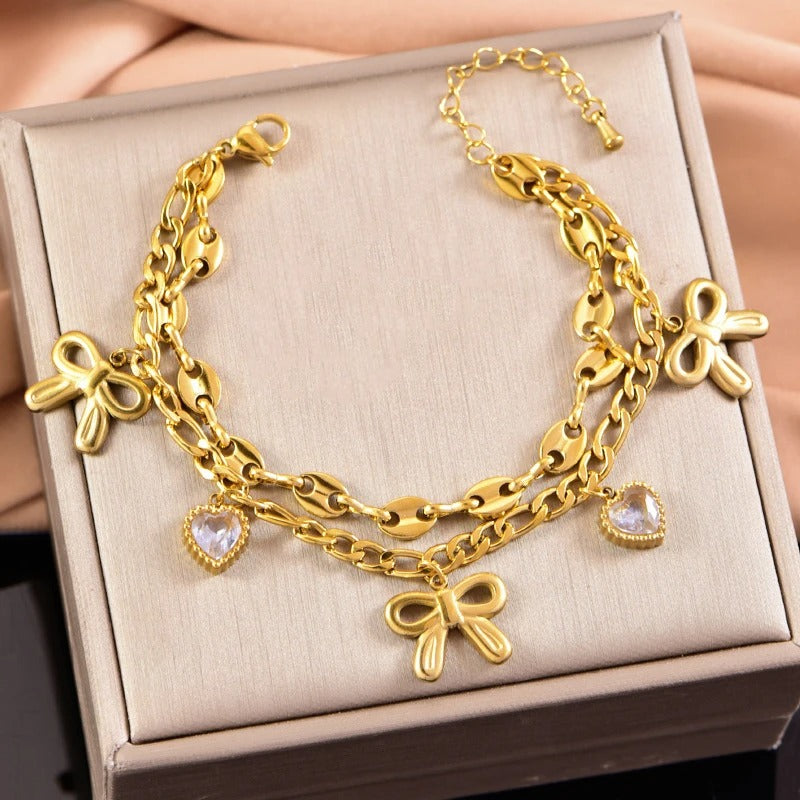 Edelstahl Armband mit verschiedenen Motiven "Nuova Moda no.5303" - PITANI