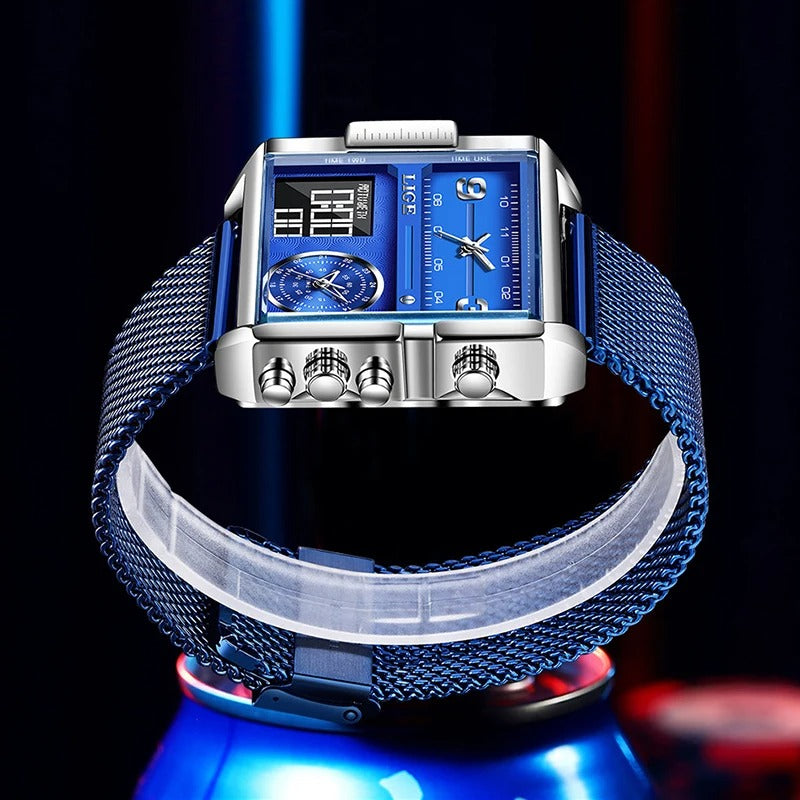Edelstahl Armbanduhr "Impermeabile Militare Luminoso no.433" - PITANI
