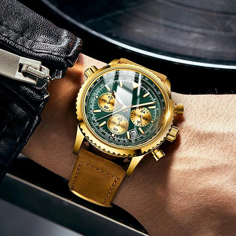 Leder Armbanduhr "no.370" - PITANI