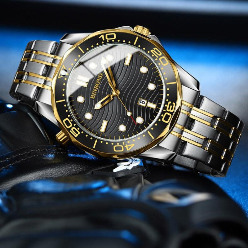 Edelstahl Armbanduhr "Moda Uomo no.334" - PITANI