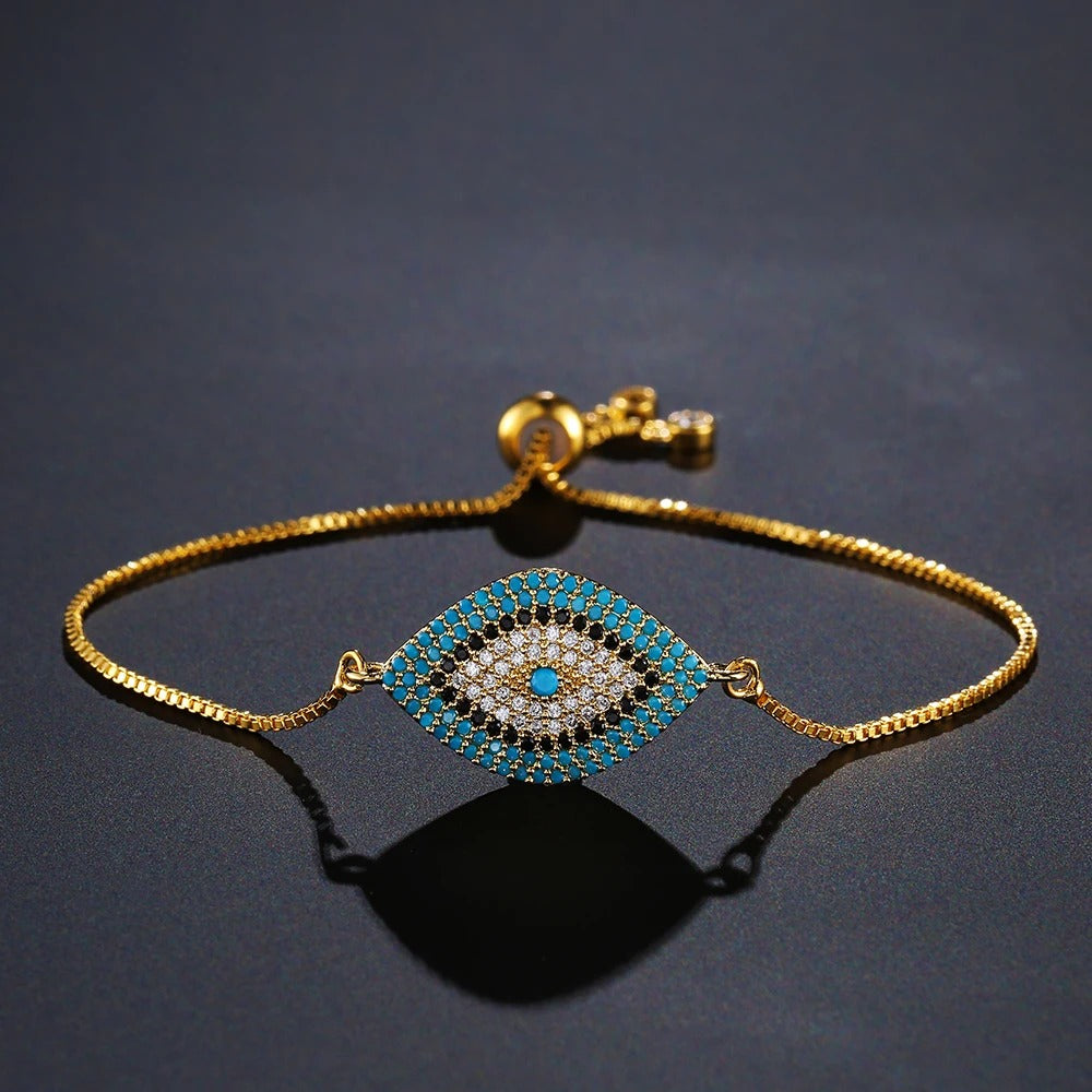 Edelstahl/Stoff Armband "Turco Alla Moda no.556" - PITANI
