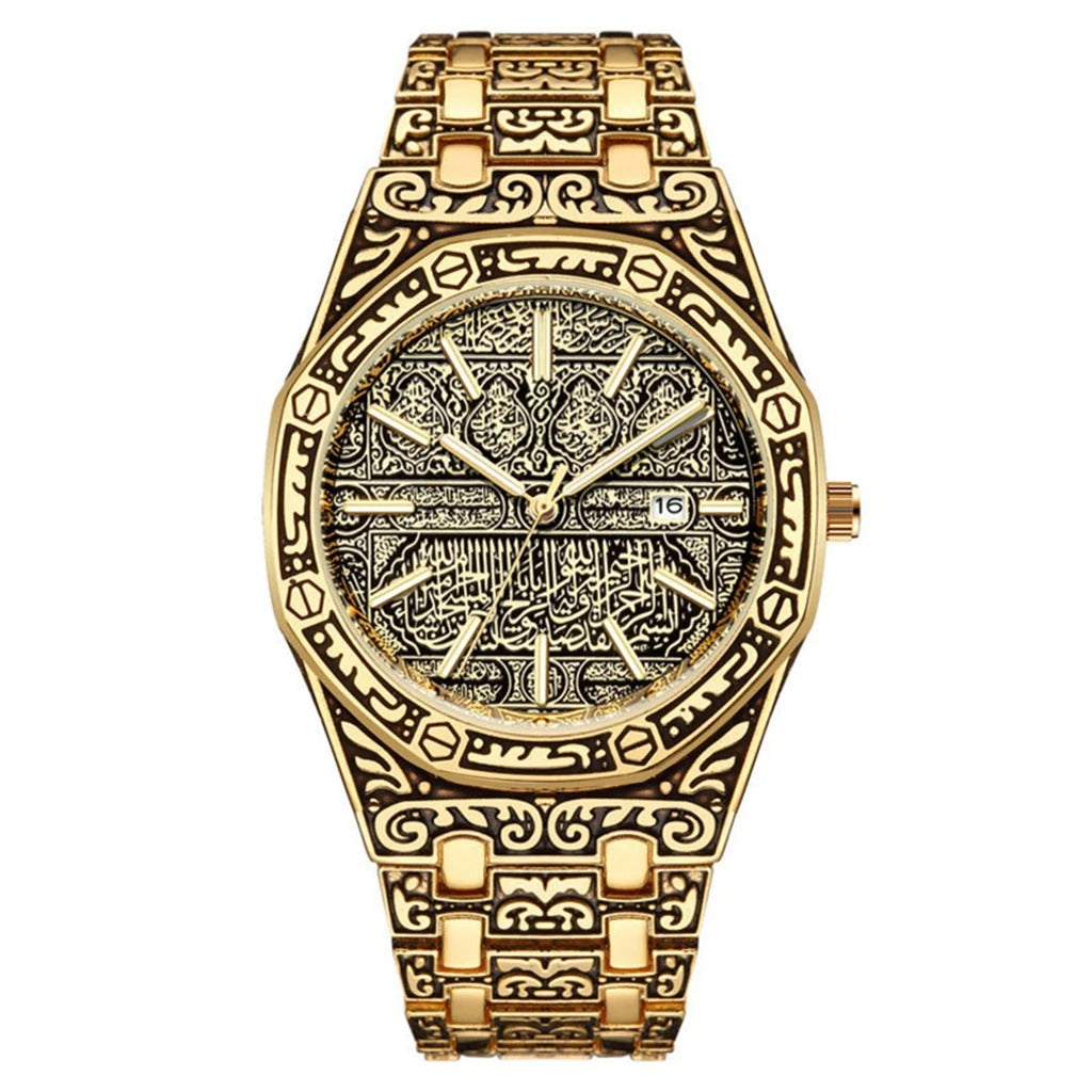 Edelstahl Armbanduhr "Guarda Il Calendario Di Lusso no.421" - PITANI