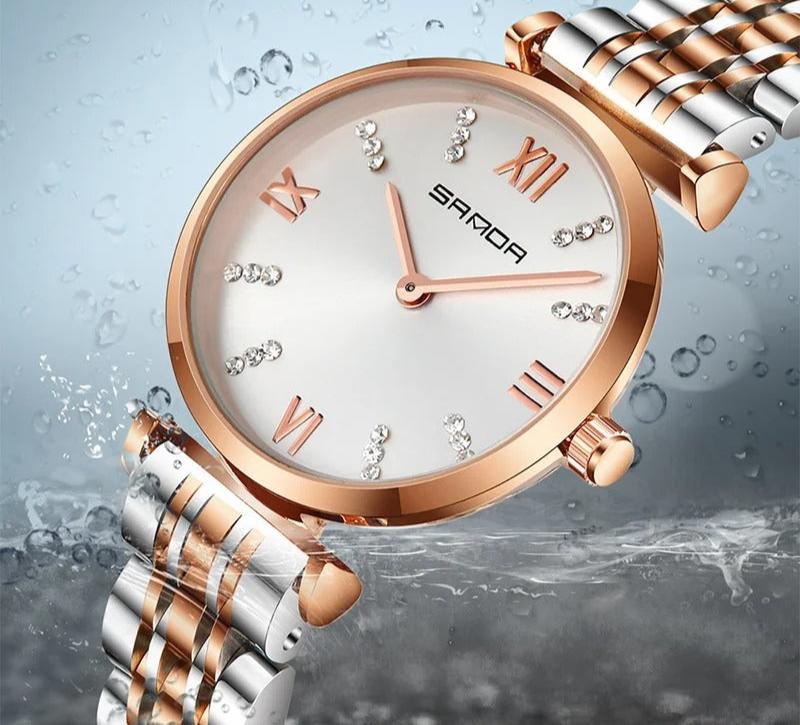 Edelstahl Armbanduhr "Cristalli Affascinanti no.321" - PITANI