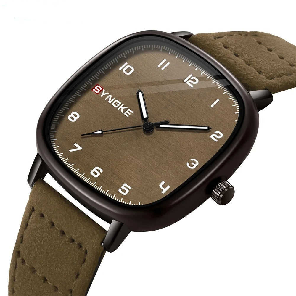 Stoff/Leder Armbanduhr "Cinturino in pelle no. 513" - PITANI