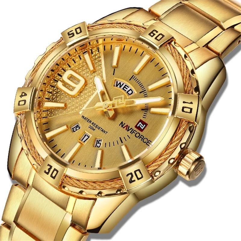 Edelstahl Armbanduhr "Orologio Da Lavoro Impermeabile no.266" - PITANI