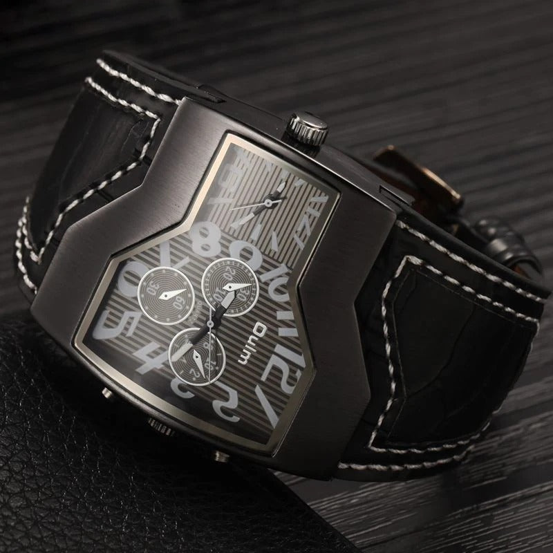Leder Armbanduhr "All'aperto no.816" - PITANI
