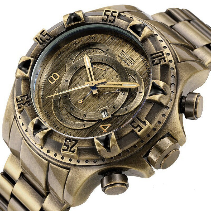 Edelstahl Armbanduhr "Bronzo no.268" - PITANI