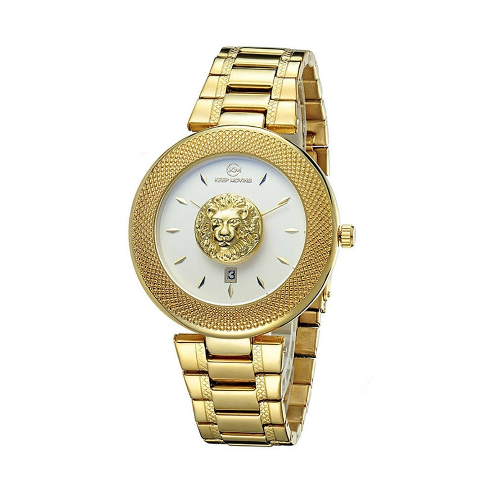 Löwen Edelstahl Armbanduhr "Orologio no.930" - PITANI