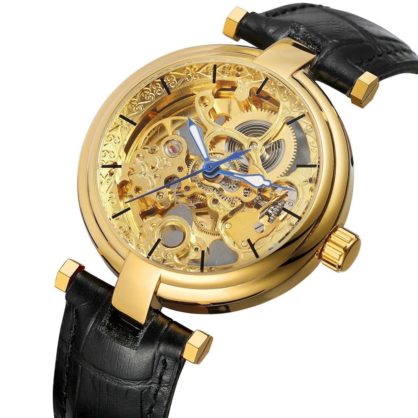 Leder Automatik Armbanduhr "Guarda Il Design Unico no.460" - PITANI