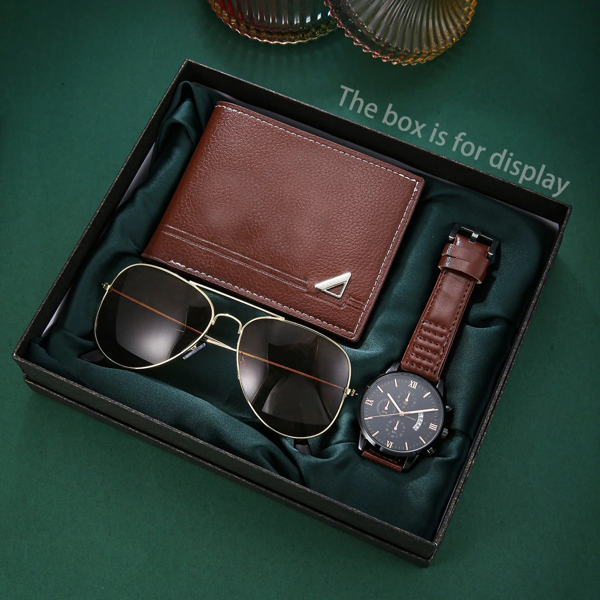 3-teiliges Uhren-Schmuckset „3 Pezzi Casual Da Uomo No.6809“ - PITANI