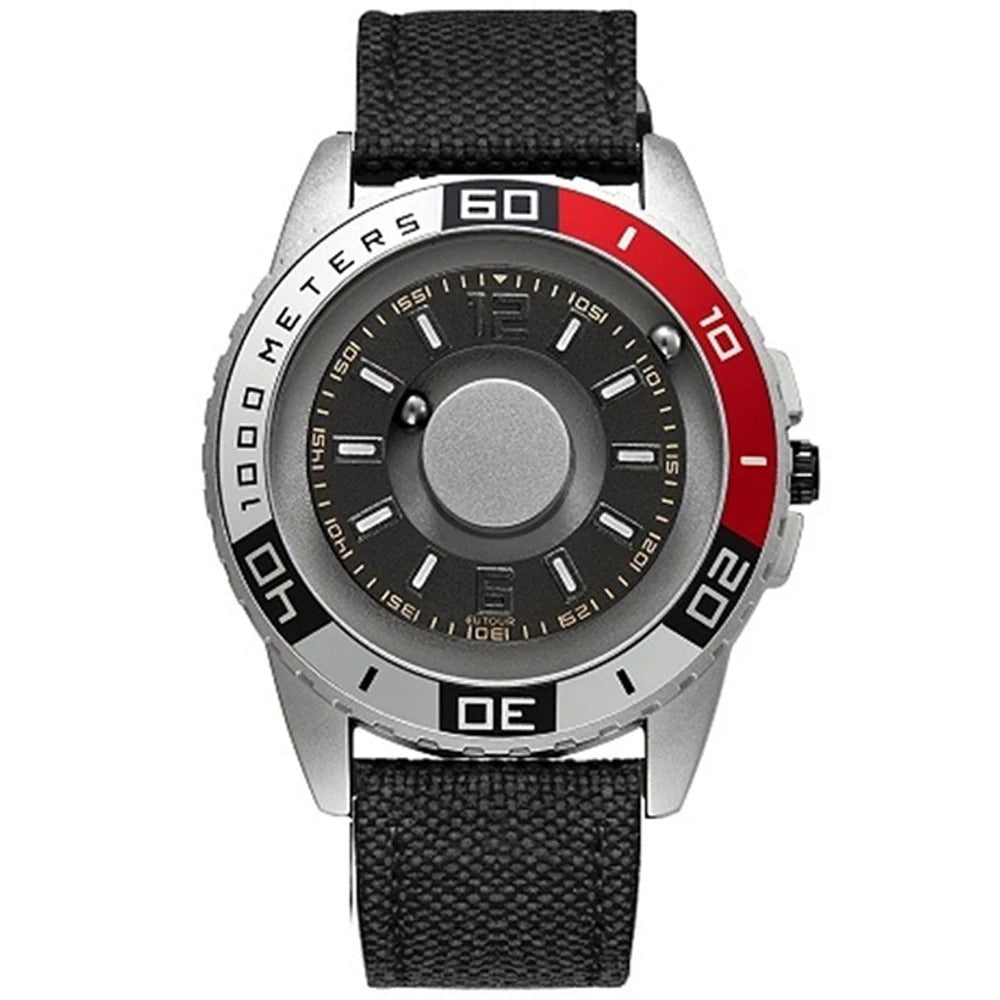 Außergewöhnliche Armbanduhr "Orologio Sportivo Con Palla Magnetica no.450" - PITANI