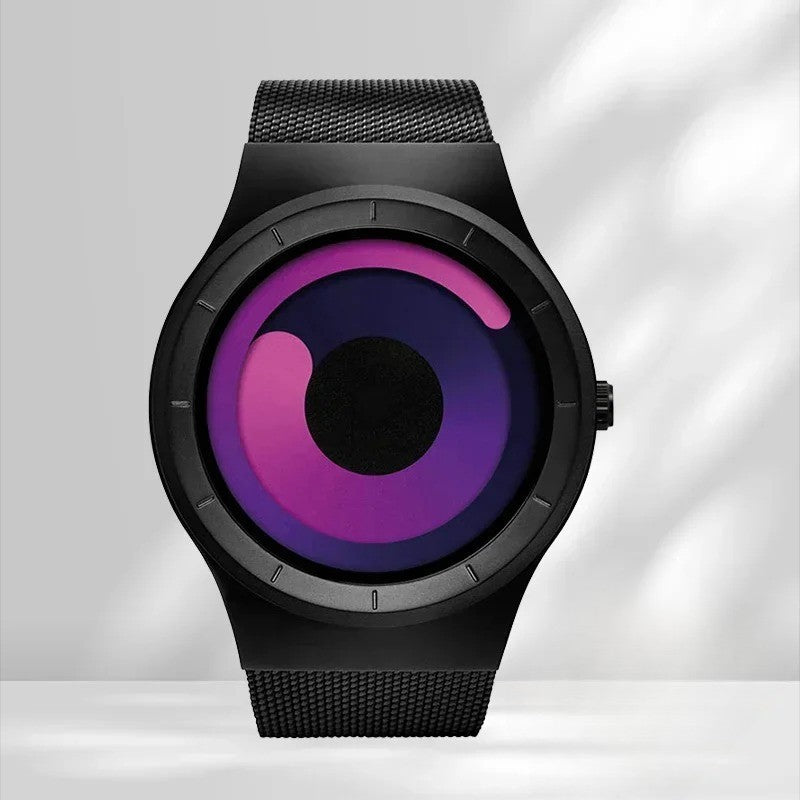 Rotierende Farben Armbanduhr "Orologi Al Quarzo Creativi no.4162" - PITANI