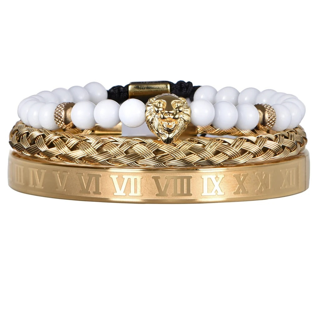 Edelstahl Armband Set "Bracciale Teschio no.532" - PITANI