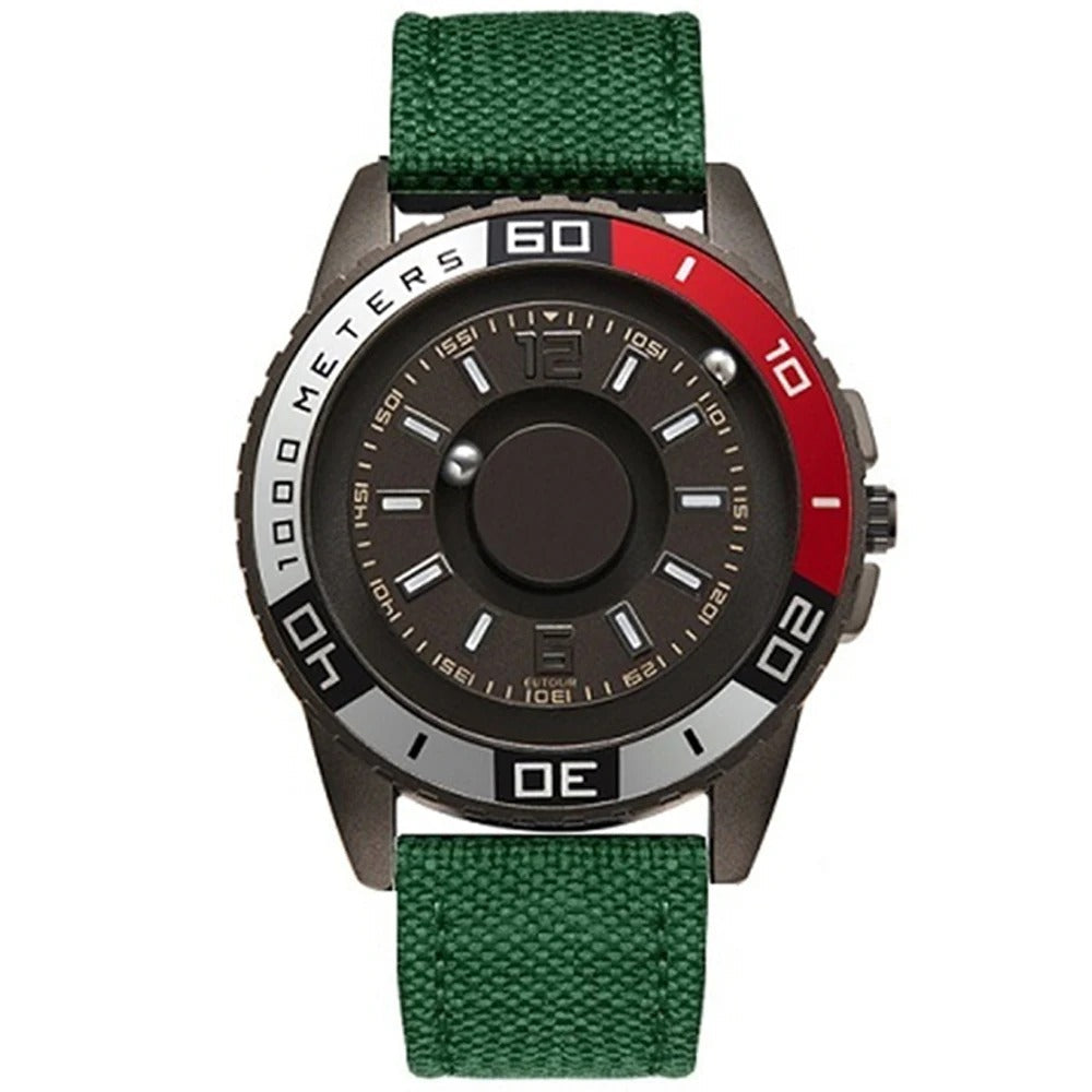 Außergewöhnliche Armbanduhr "Orologio Sportivo Con Palla Magnetica no.450" - PITANI