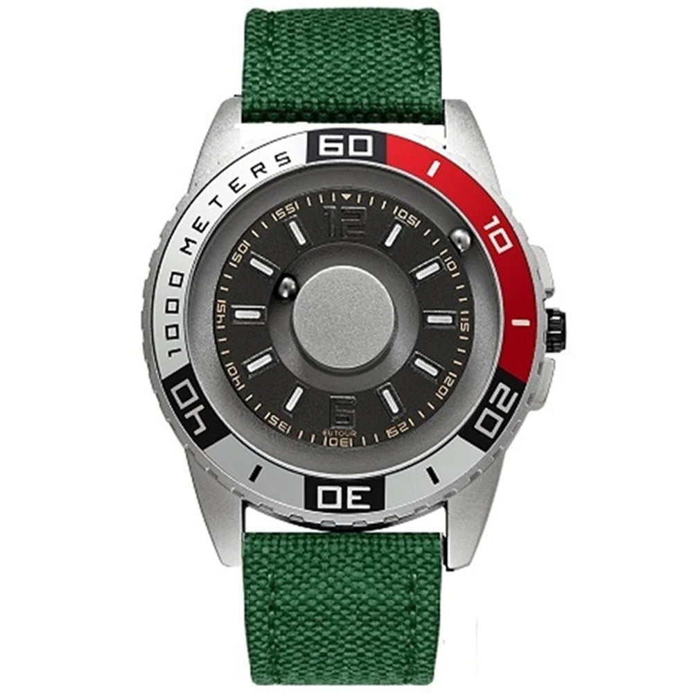 Außergewöhnliche Armbanduhr "Orologio Sportivo Con Palla Magnetica no.450" - PITANI