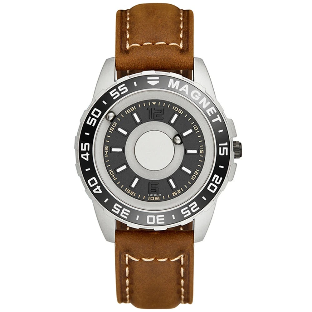 Außergewöhnliche Armbanduhr "Orologio Sportivo Con Palla Magnetica no.450" - PITANI