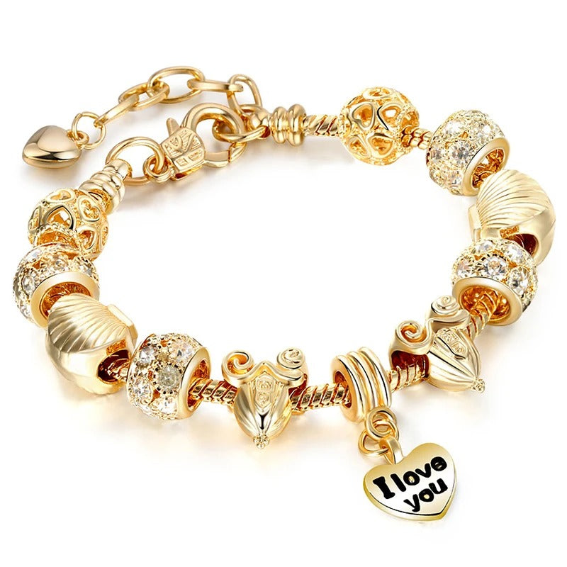 Edelstahl Armband "Ciondolo a Forma Di Cuore no.531" - PITANI