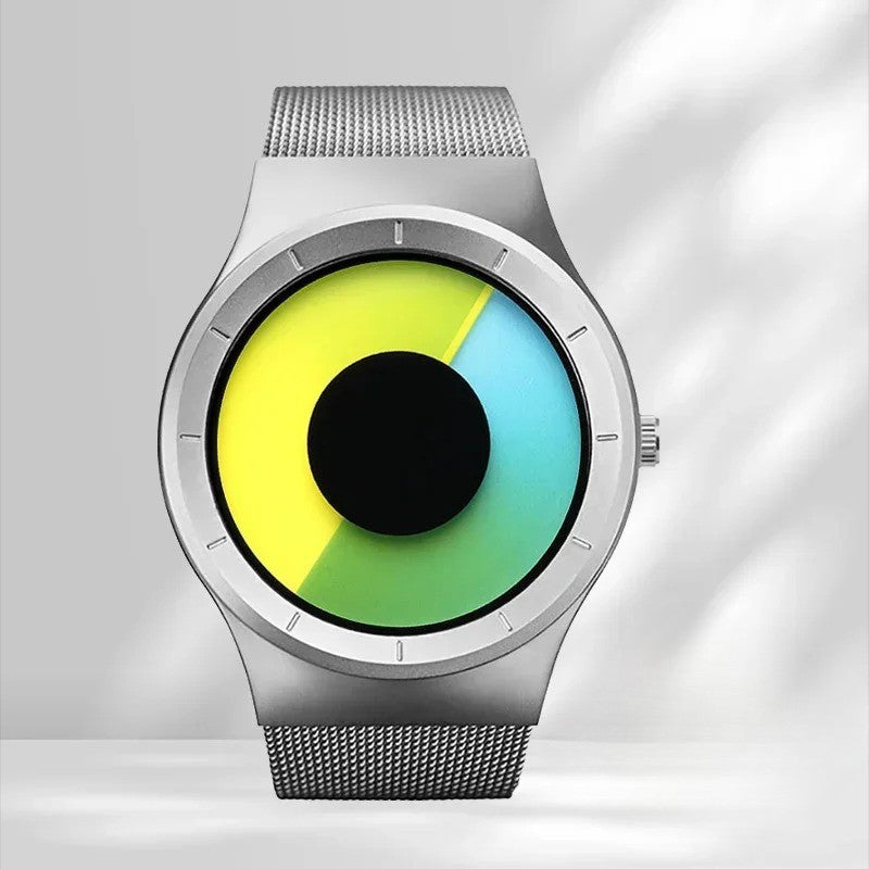 Rotierende Farben Armbanduhr "Orologi Al Quarzo Creativi no.4162" - PITANI