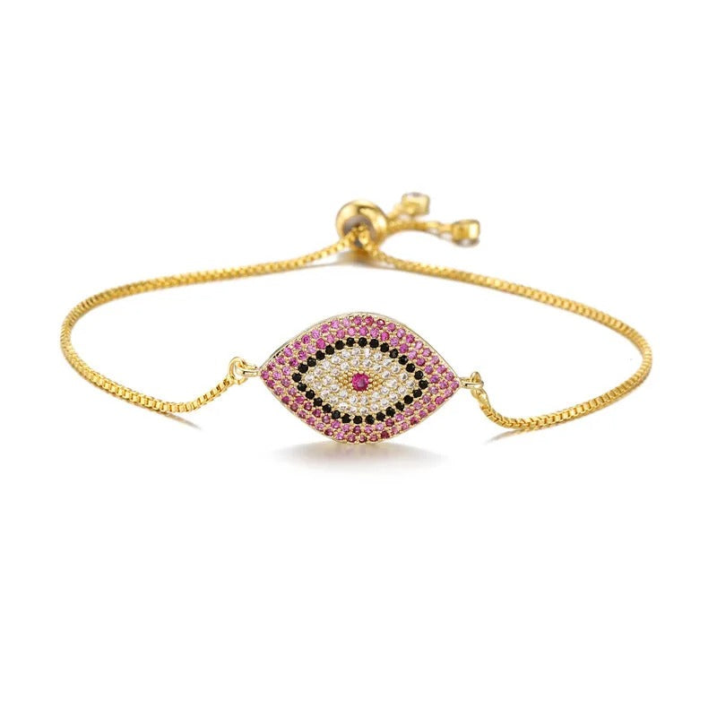 Edelstahl/Stoff Armband "Turco Alla Moda no.556" - PITANI