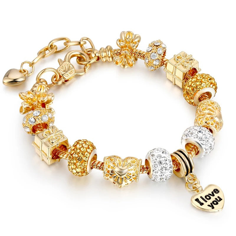 Edelstahl Armband "Ciondolo a Forma Di Cuore no.531" - PITANI