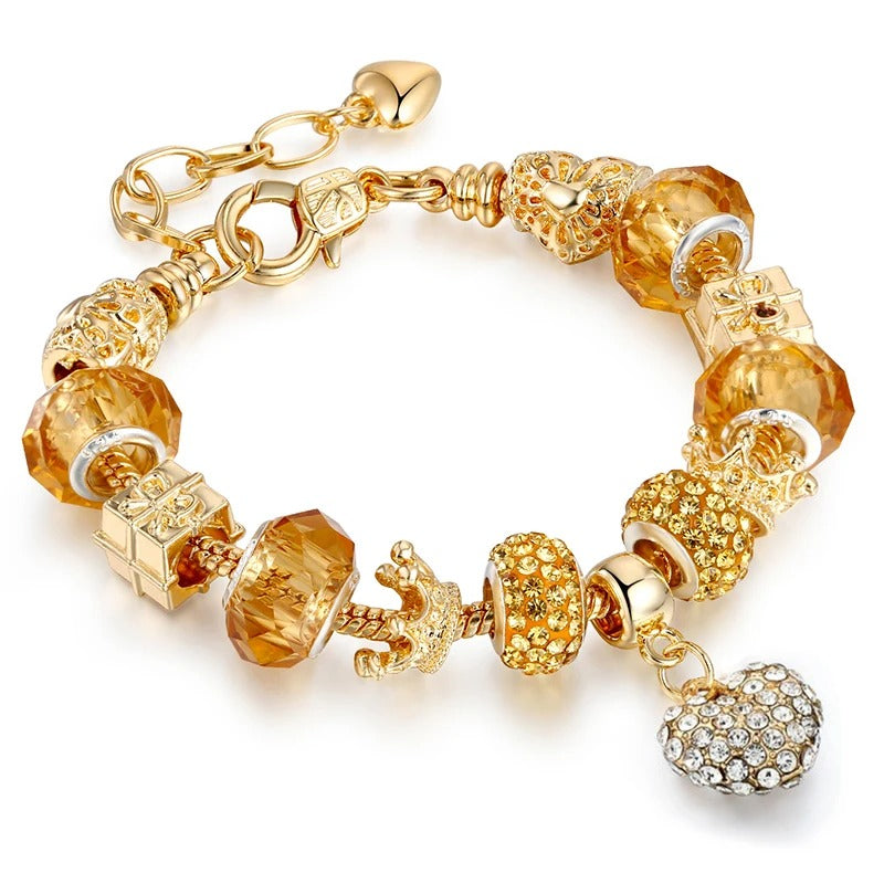 Edelstahl Armband "Ciondolo a Forma Di Cuore no.531" - PITANI