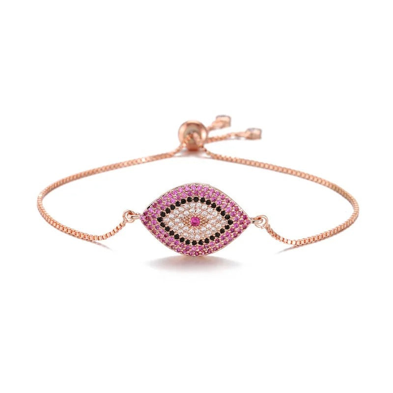 Edelstahl/Stoff Armband "Turco Alla Moda no.556" - PITANI