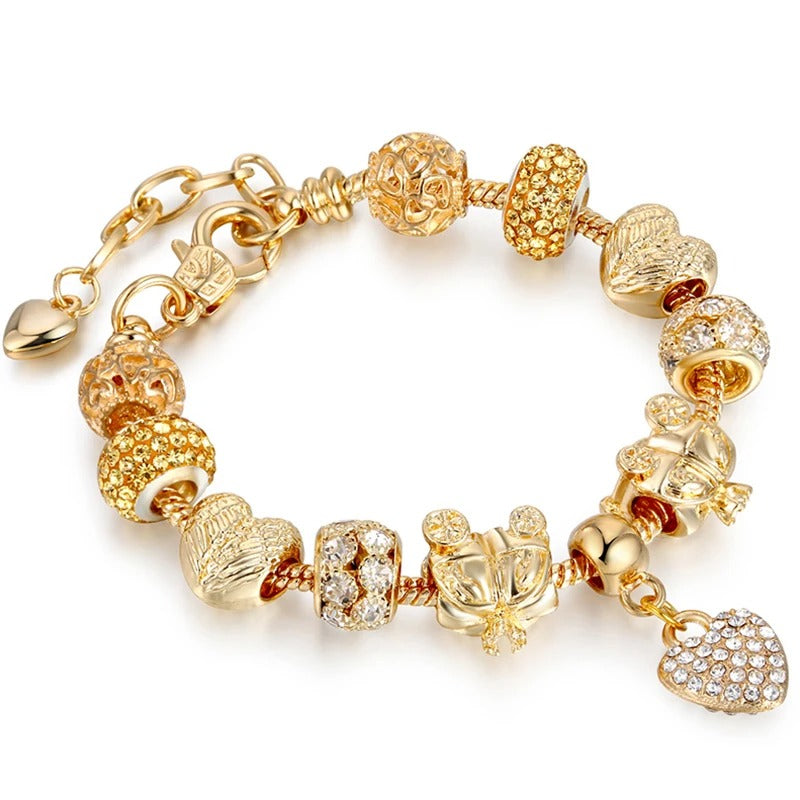Edelstahl Armband "Ciondolo a Forma Di Cuore no.531" - PITANI