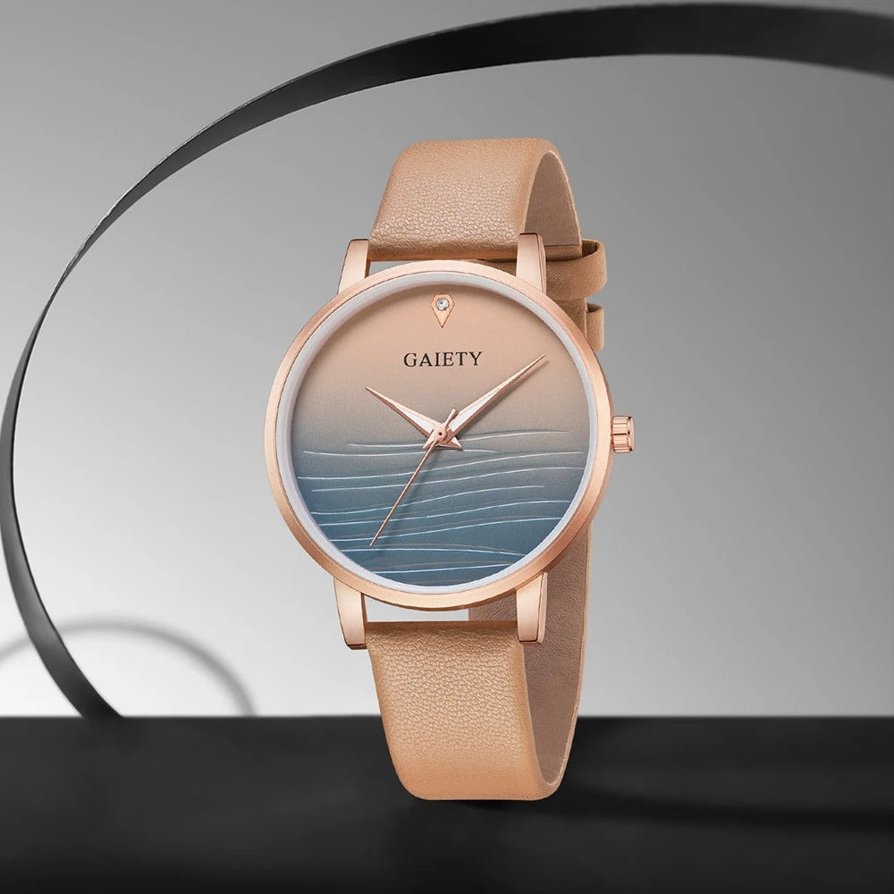 6-teiliges Uhren-Schmuckset „Bracciale Collana Orecchini No.6820“ - PITANI