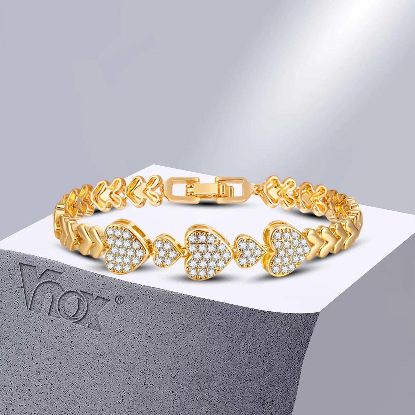 Edelstahl Armband mit verschiedenen Formen "Ciondolo a Forma Di Cuore Glamour no.5213" - PITANI
