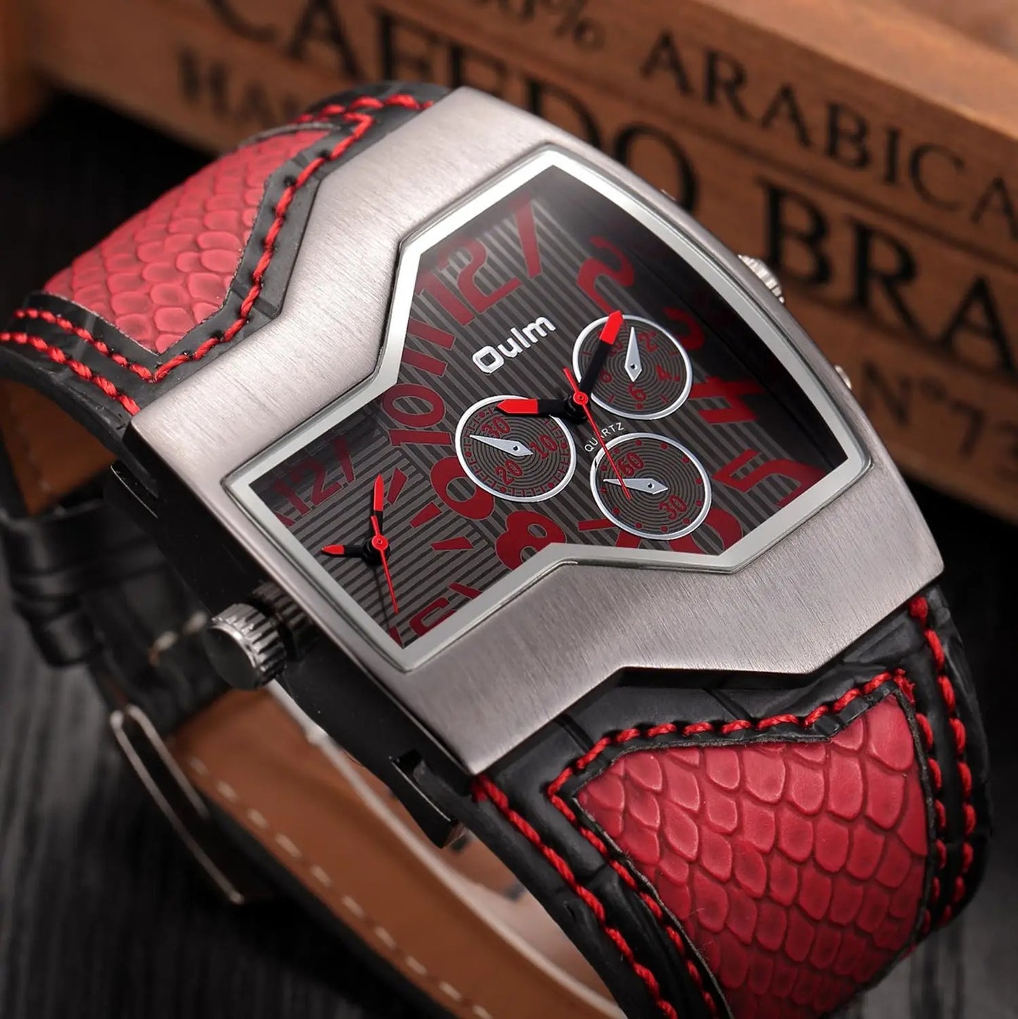Leder Armbanduhr "All'aperto no.816" - PITANI