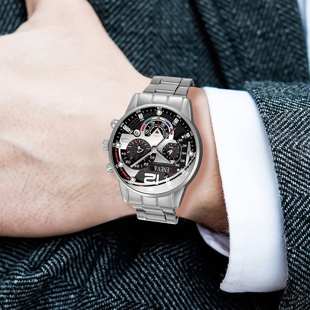 3-teiliges Uhren-Schmuckset „Lega Di Moda Aziendale No.6818“ - PITANI