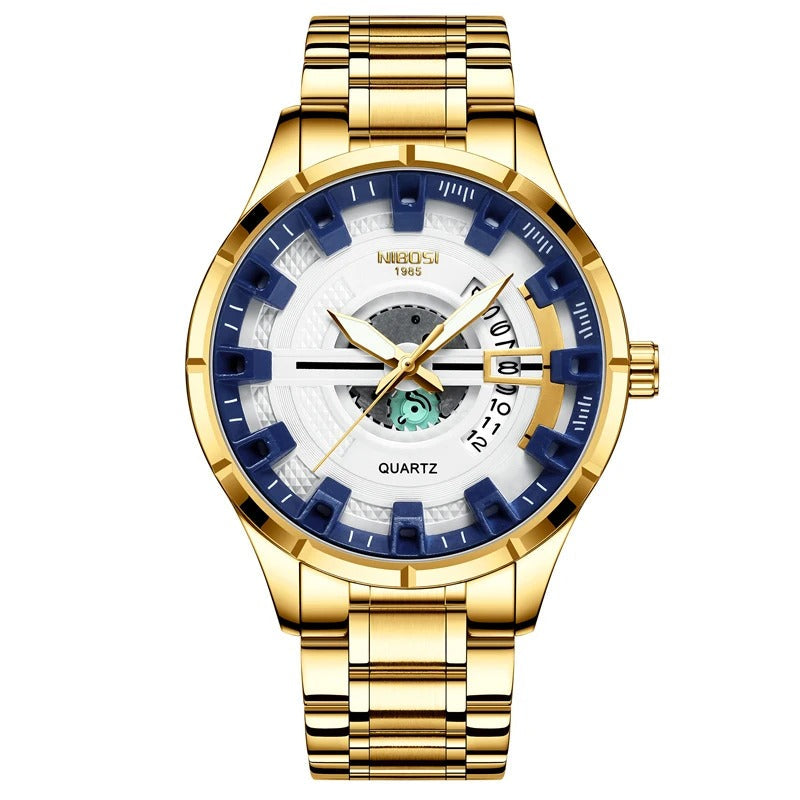 Edelstahl Armbanduhr "Orologio Oro Inox no.446" - PITANI