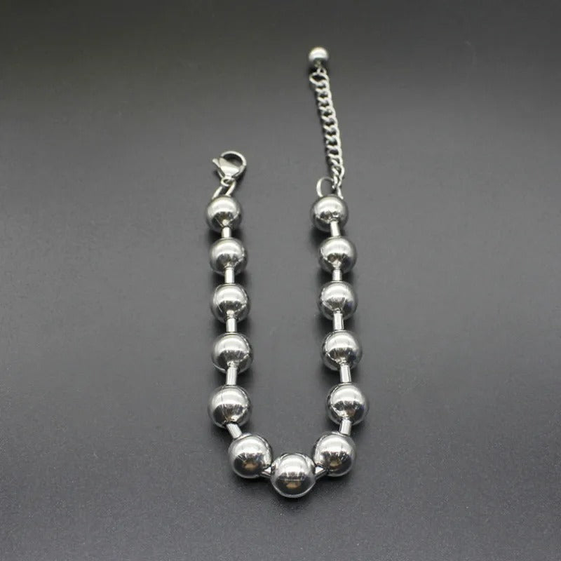 Edelstahl Armband "Braccialetto di perline.279" - PITANI