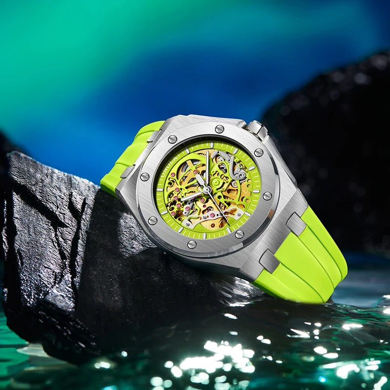 Automatik Silikon Armbanduhr "Lusare no.142" - PITANI