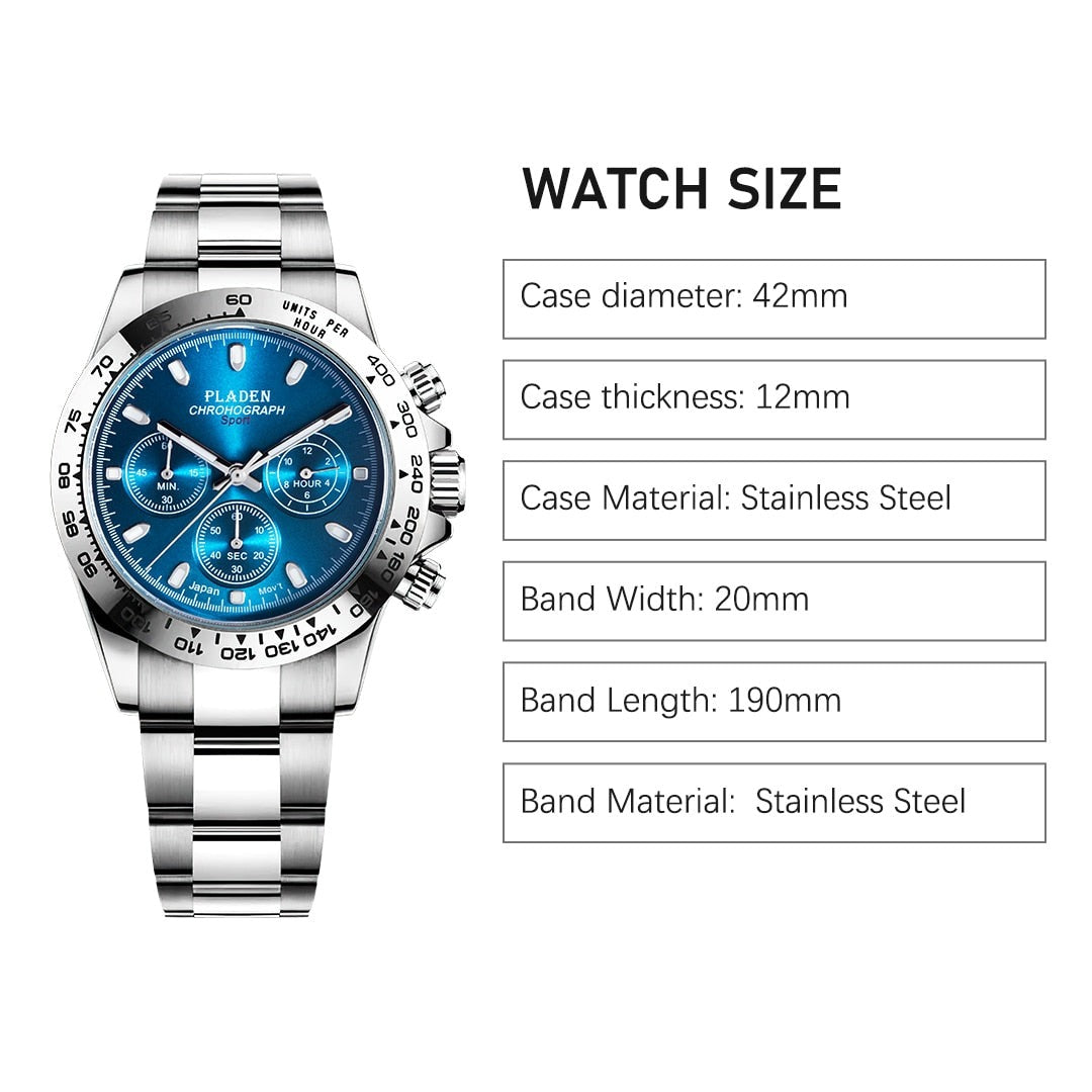 Edelstahl Armbanduhr "Orologio di Mare no.337" - PITANI