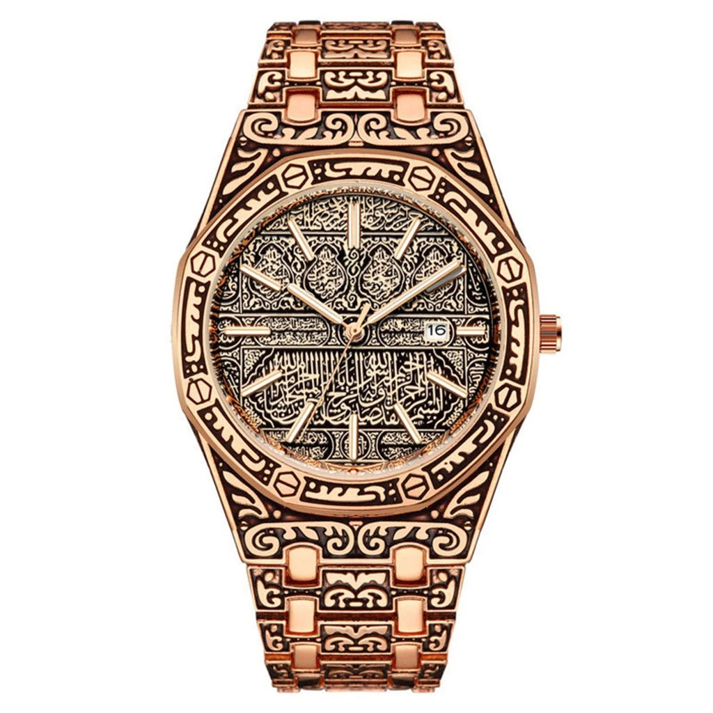 Edelstahl Armbanduhr "Guarda Il Calendario Di Lusso no.421" - PITANI