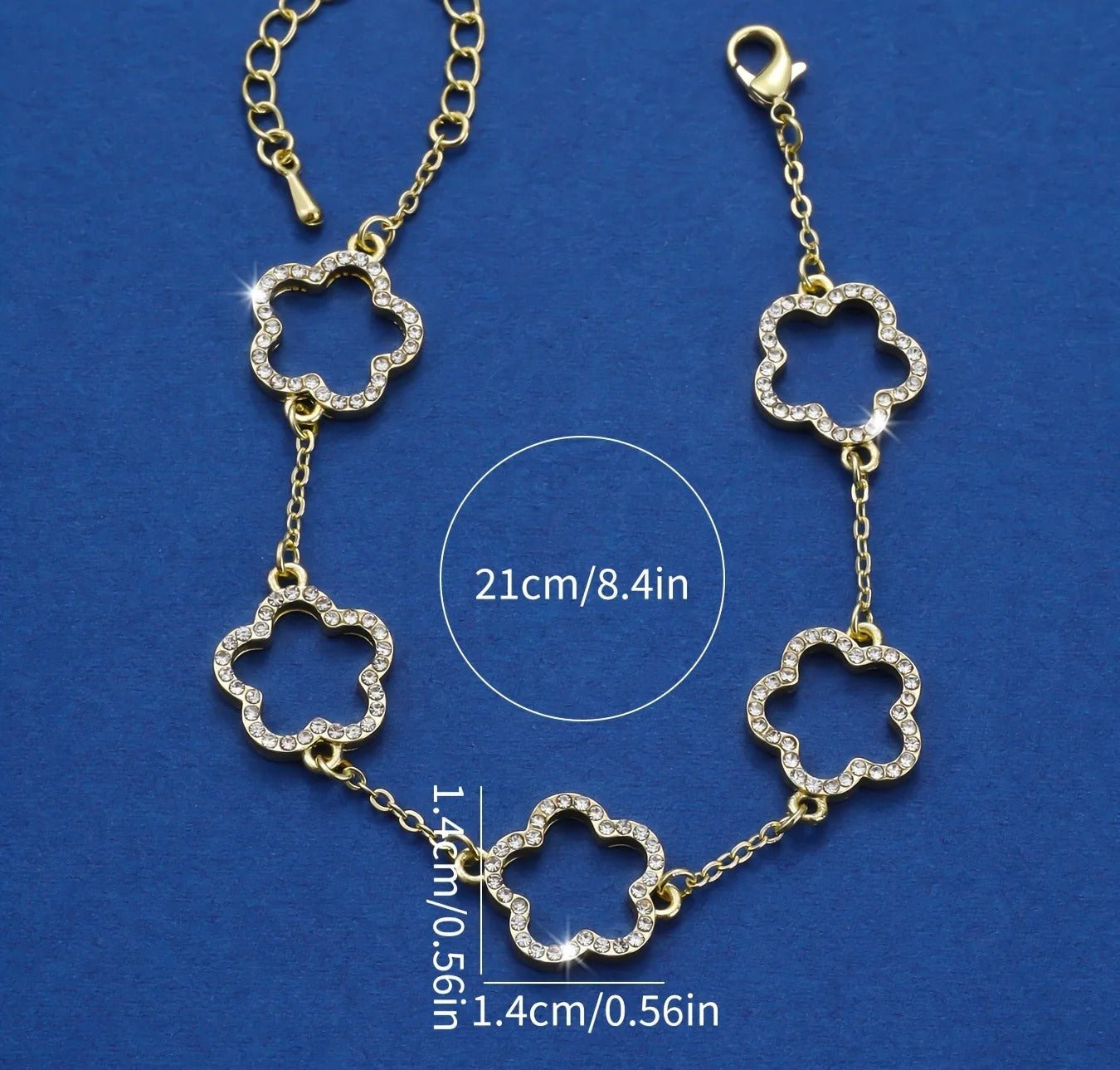 Edelstahl Armband "Fiore Placcato Oro no.558" - PITANI