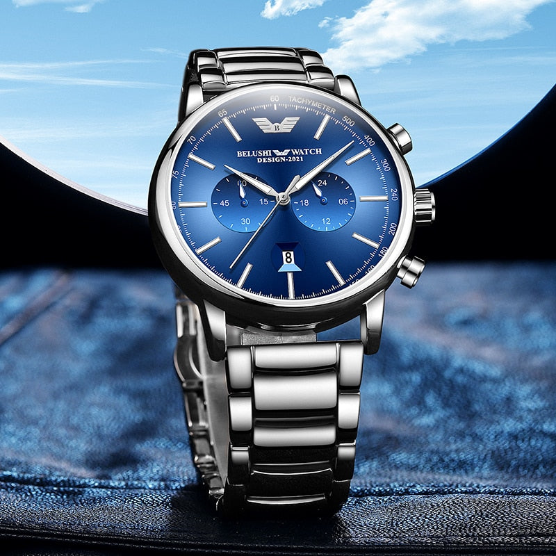 Edelstahl Armbanduhr "Orologio stasera no.282" - PITANI