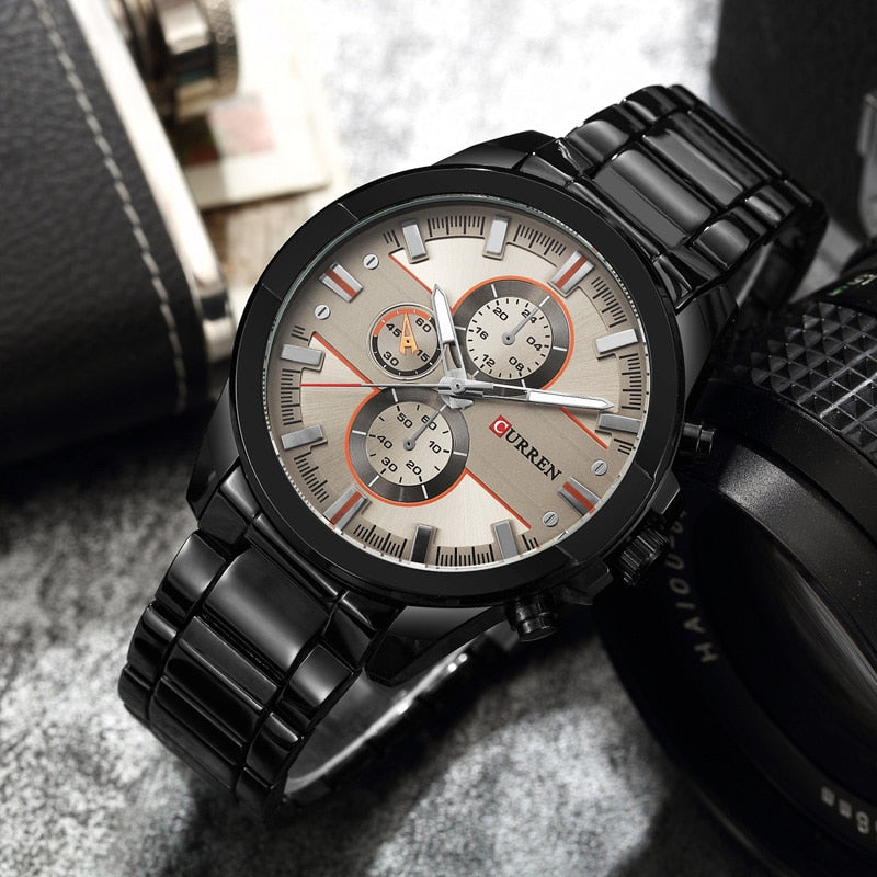 Edelstahl Armbanduhr "Uomo Casuale no.404" - PITANI