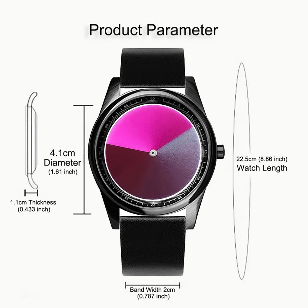 Farbwechselnde Armbanduhr "Orologio Da Colore Elegante no.471" - PITANI