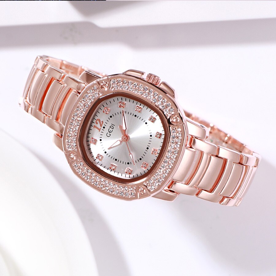 Edelstahl Armbanduhr "Signora Di Stile no.381" - PITANI