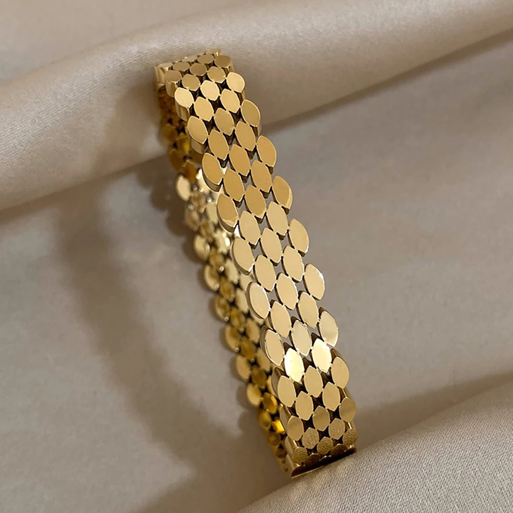 Edelstahl Armband "Bracciale Forma Ovale no.542" - PITANI